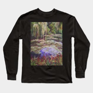 Monets Garden Long Sleeve T-Shirt